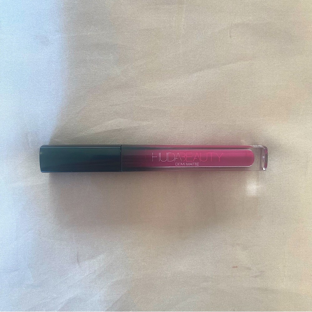 3/$30 or 4/$50 Huda Beauty Demi Matte Liquid Lipstick in shade “Passionista”